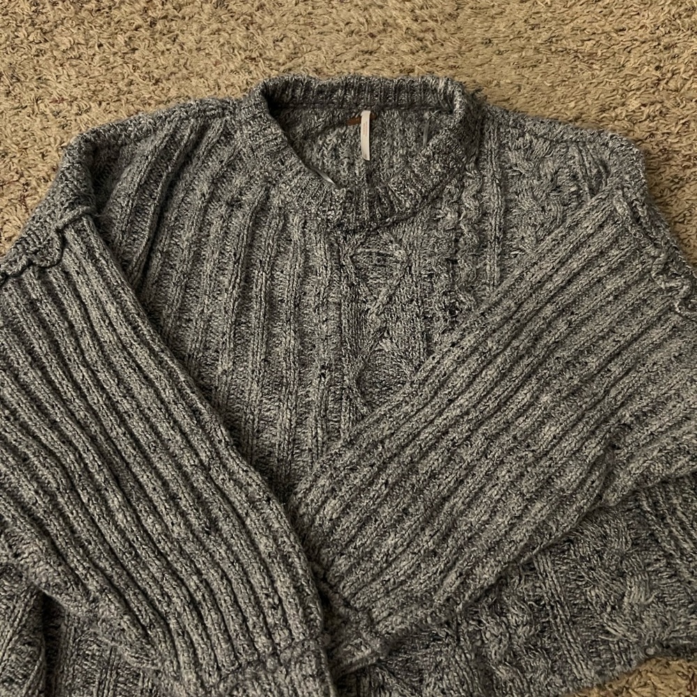 Free People crop sweater